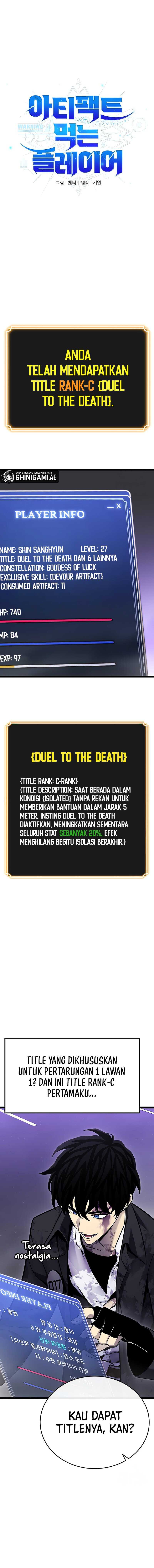 Artifact-Devouring Player Chapter 11 Gambar 3