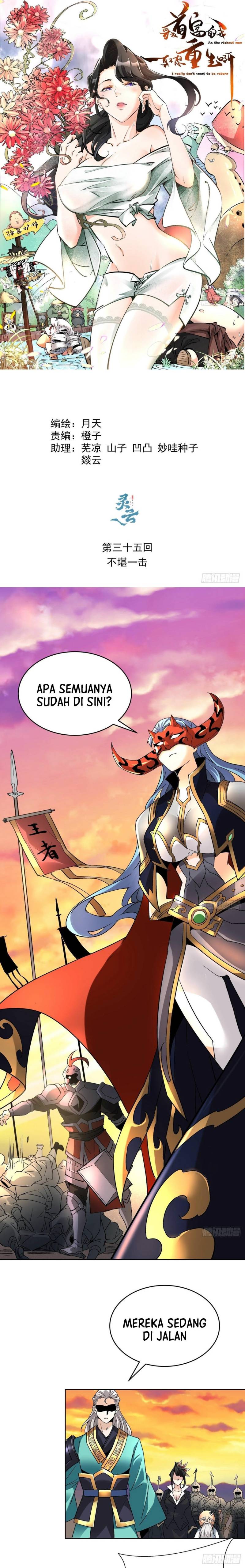 As The Richest Man, I Really Don’t Want To Be Reborn Chapter 35 Gambar 1