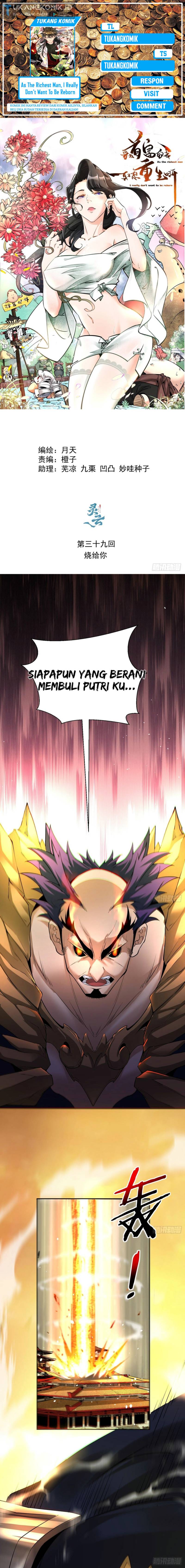 As The Richest Man, I Really Don’t Want To Be Reborn Chapter 39 Gambar 1