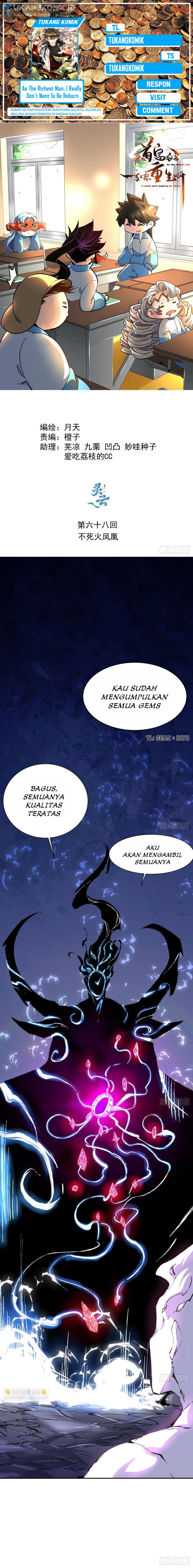 As The Richest Man, I Really Don’t Want To Be Reborn Chapter 68 Gambar 1