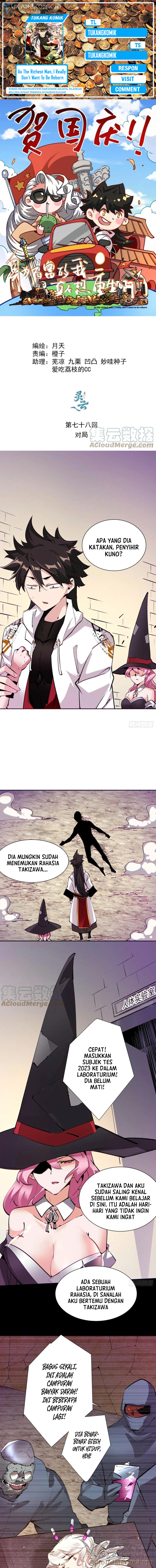 As The Richest Man, I Really Don’t Want To Be Reborn Chapter 78 Gambar 1