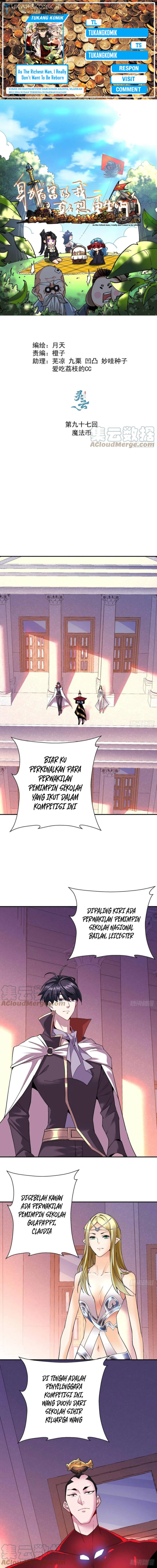As The Richest Man, I Really Don’t Want To Be Reborn Chapter 97 Gambar 1