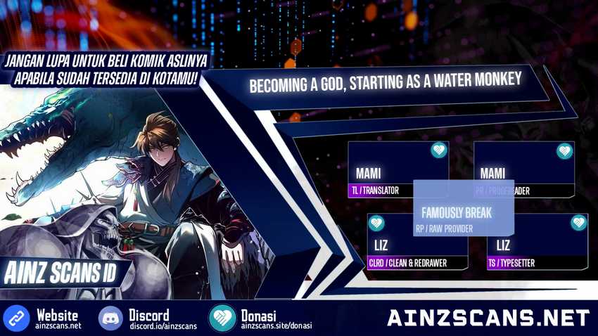 Ascension: From Water Spirit to Deity Chapter 21 Gambar 1