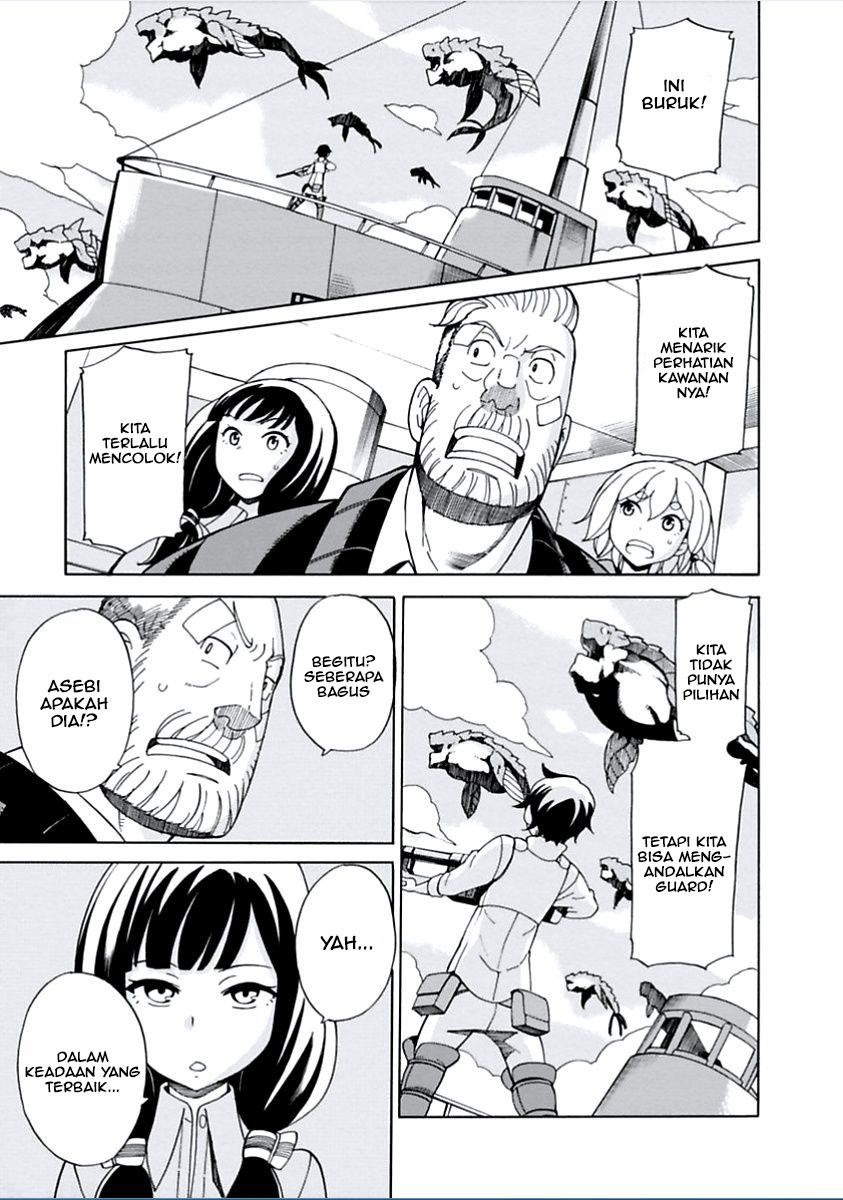 Asebi to Sora Sekai no Boukensha Chapter 07 Gambar 3