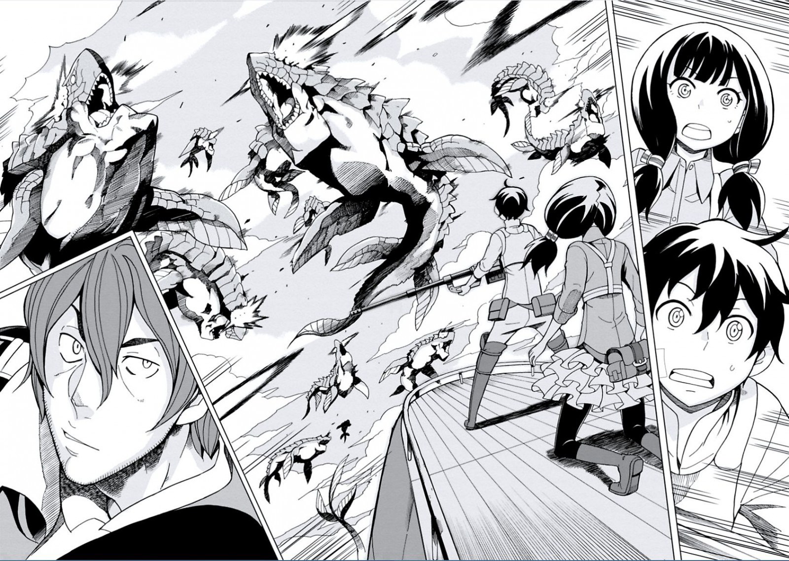 Asebi to Sora Sekai no Boukensha Chapter 07 Gambar 16