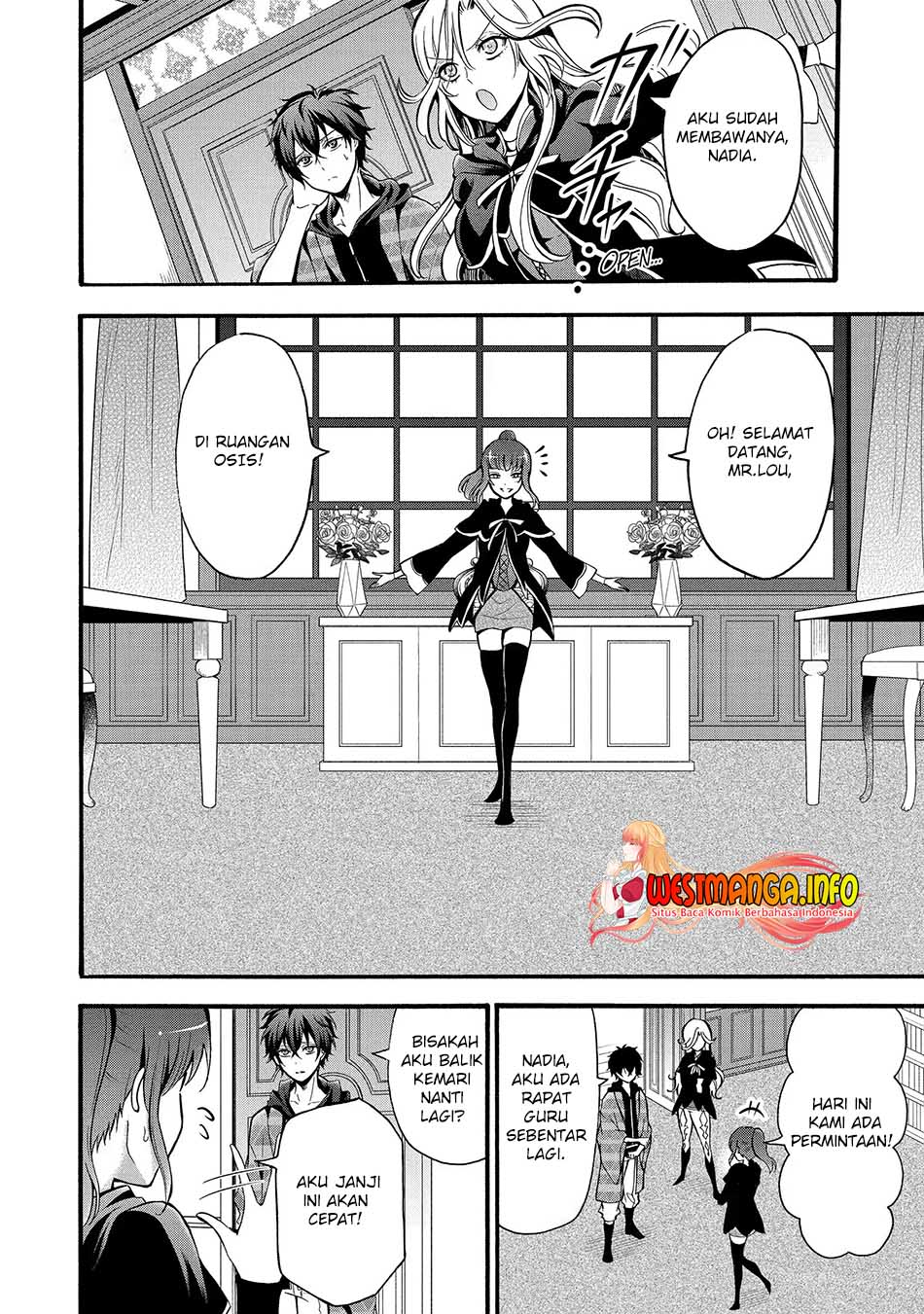 Assistant Teacher In a Magical Girls School (Mahou Shoujo Gakuen no Suketto Kyoushi) Chapter 13.1 Gambar 5