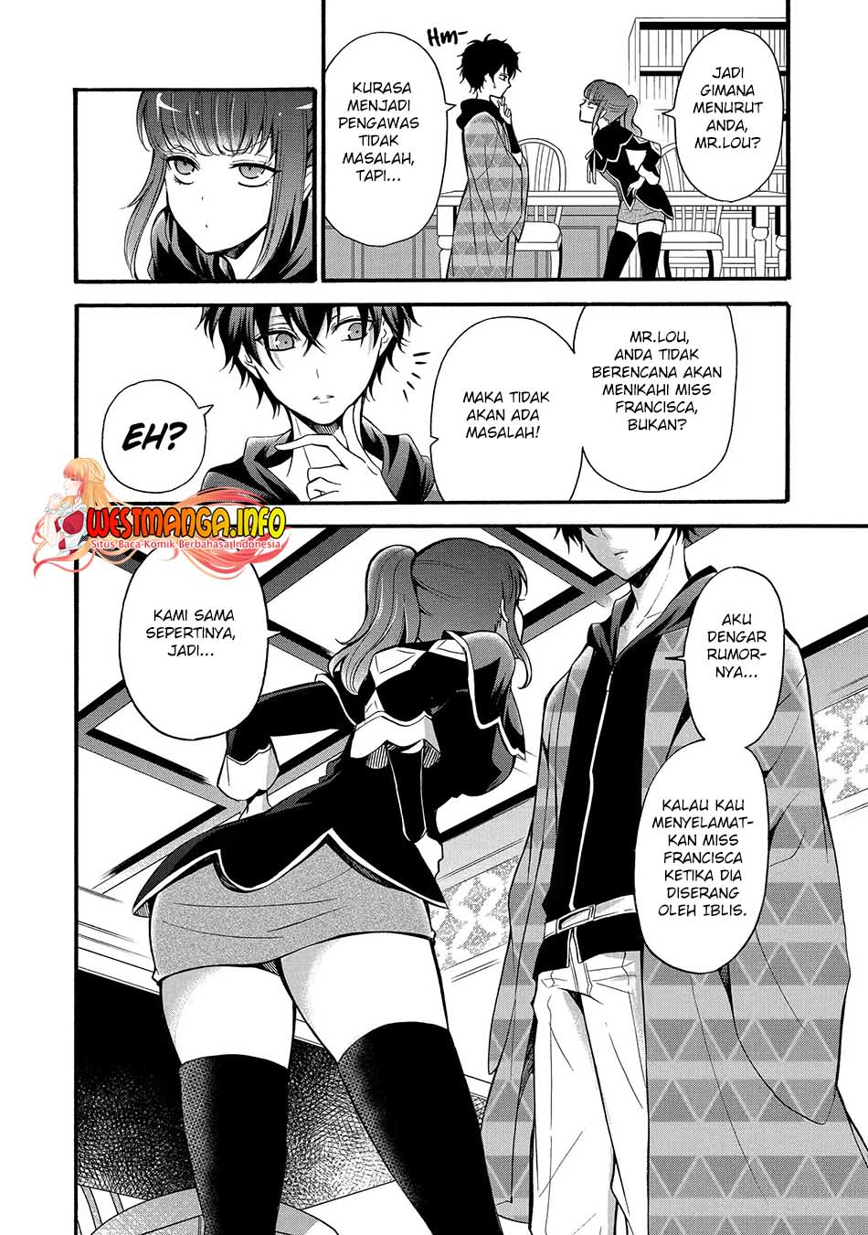 Assistant Teacher In a Magical Girls School (Mahou Shoujo Gakuen no Suketto Kyoushi) Chapter 13.1 Gambar 9