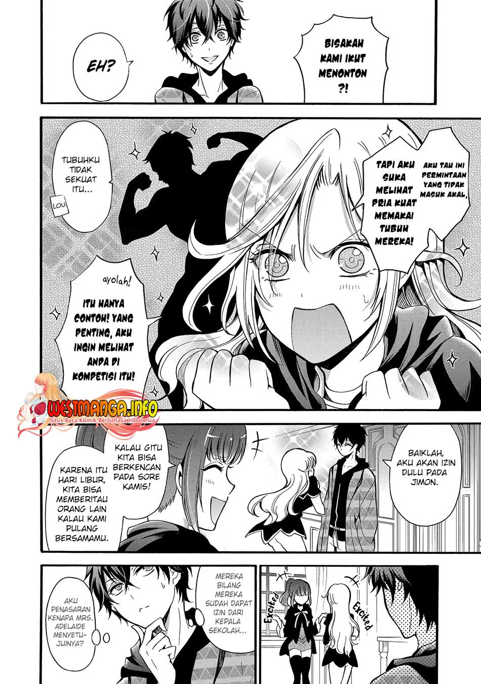 Assistant Teacher In a Magical Girls School (Mahou Shoujo Gakuen no Suketto Kyoushi) Chapter 13.1 Gambar 11