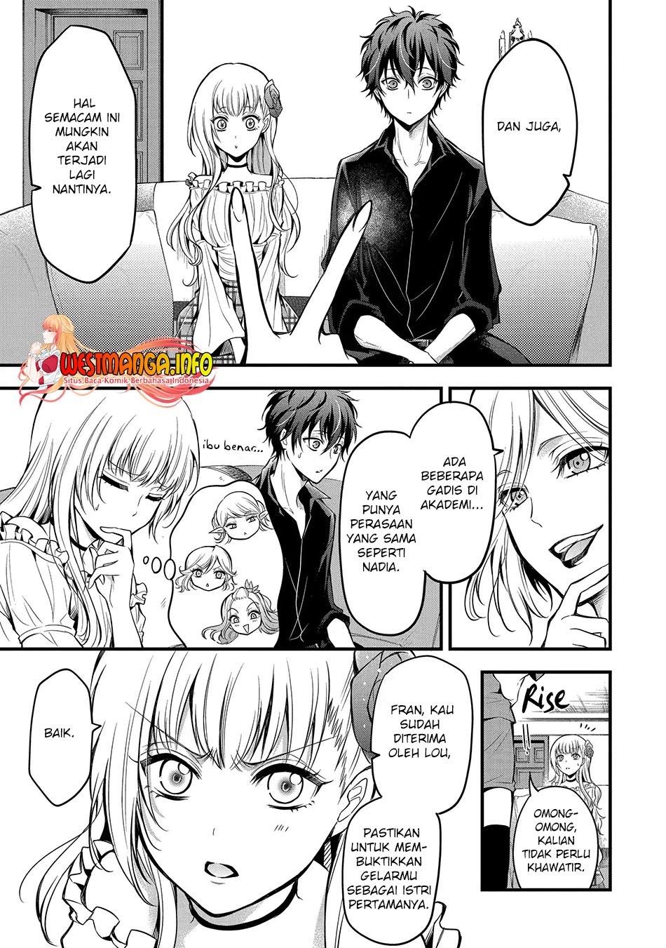 Assistant Teacher In a Magical Girls School (Mahou Shoujo Gakuen no Suketto Kyoushi) Chapter 15.1 Gambar 15