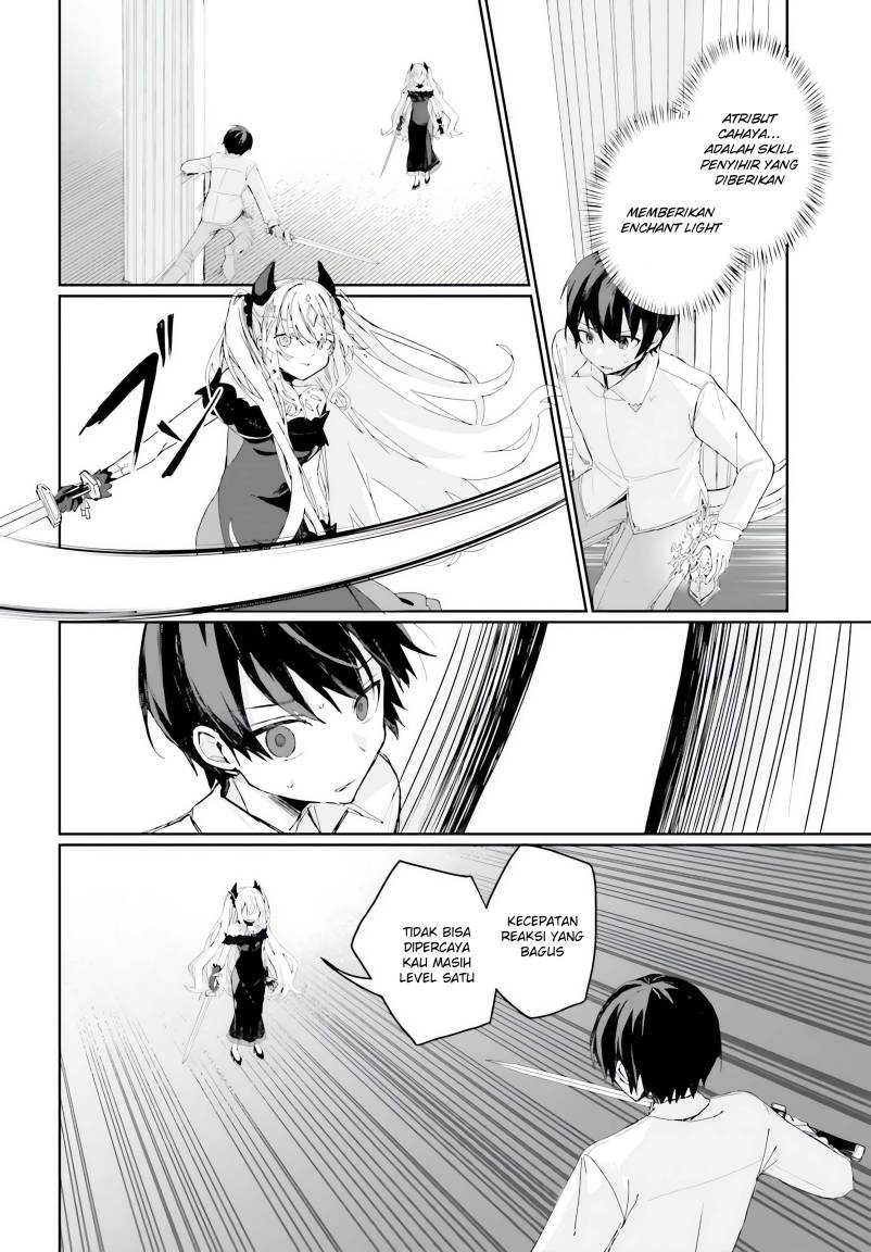 Astral Online – Maou no Noroi de Saikyou Bishoujo ni natta Ore, Saijaku Shoku da ga Cheat Skill de Chou Seichou shite Musou suru Chapter 01 Gambar 23