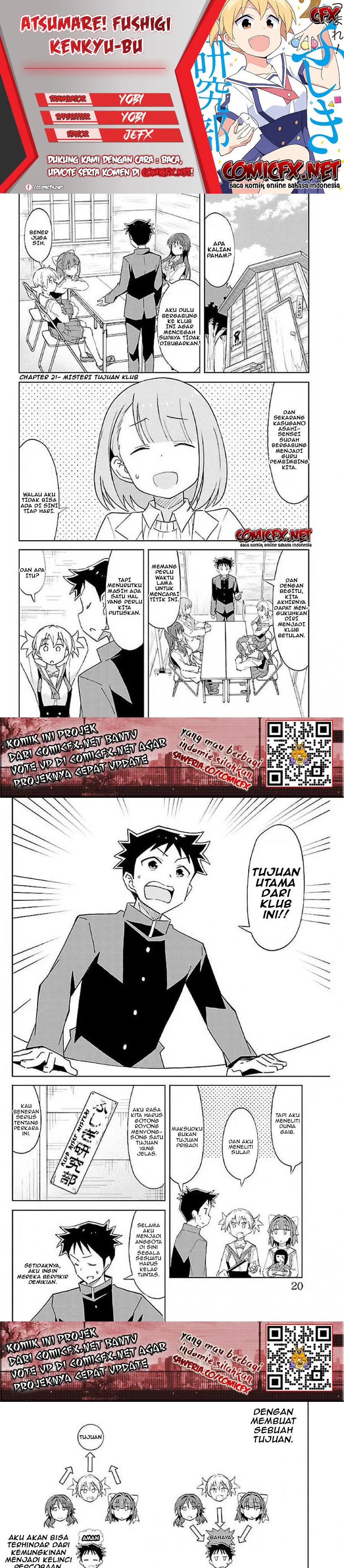 Atsumare! Fushigi Kenkyuubu Chapter 21 Gambar 1