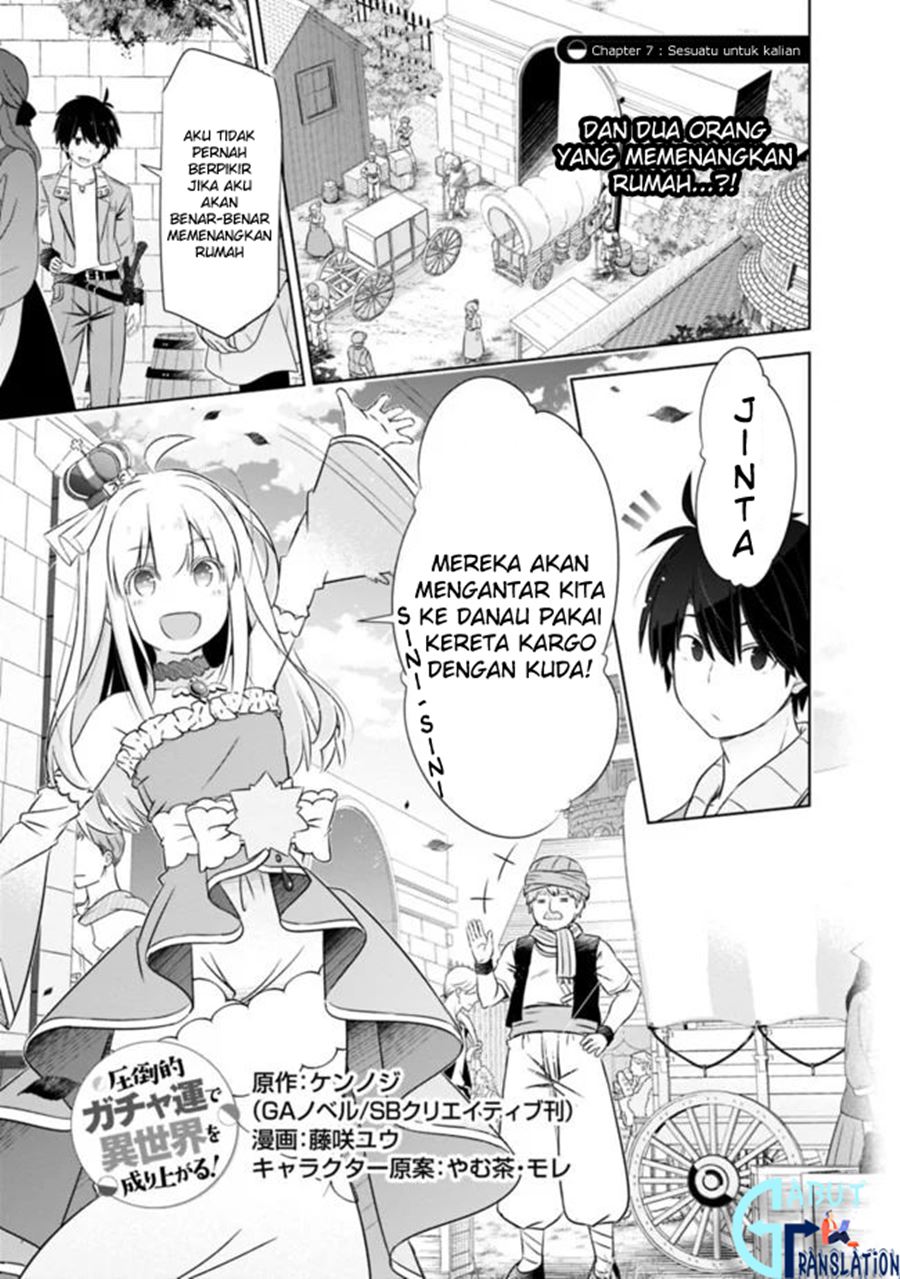 Attouteki Gacha Un De Isekai O Nariagaru! Chapter 07 Gambar 2