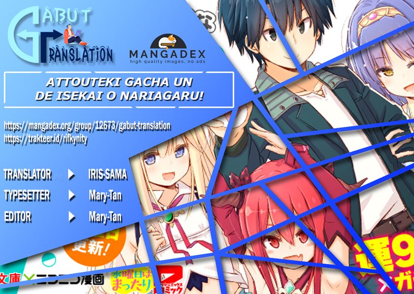 Attouteki Gacha Un De Isekai O Nariagaru! Chapter 08 Gambar 1