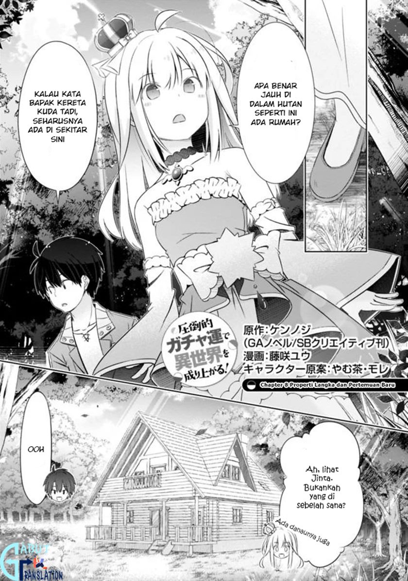 Attouteki Gacha Un De Isekai O Nariagaru! Chapter 08 Gambar 3