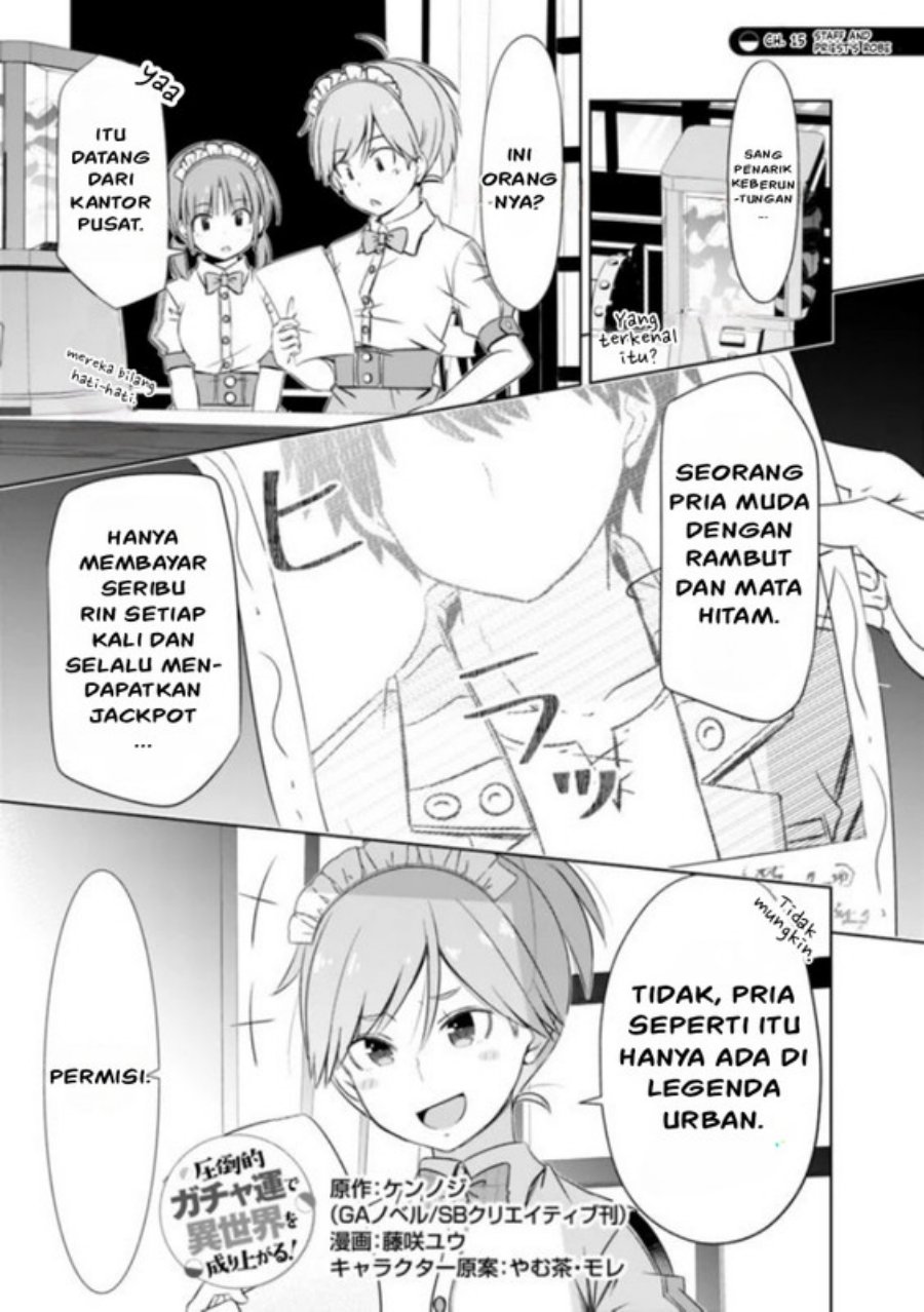 Attouteki Gacha Un De Isekai O Nariagaru! Chapter 15 Gambar 2