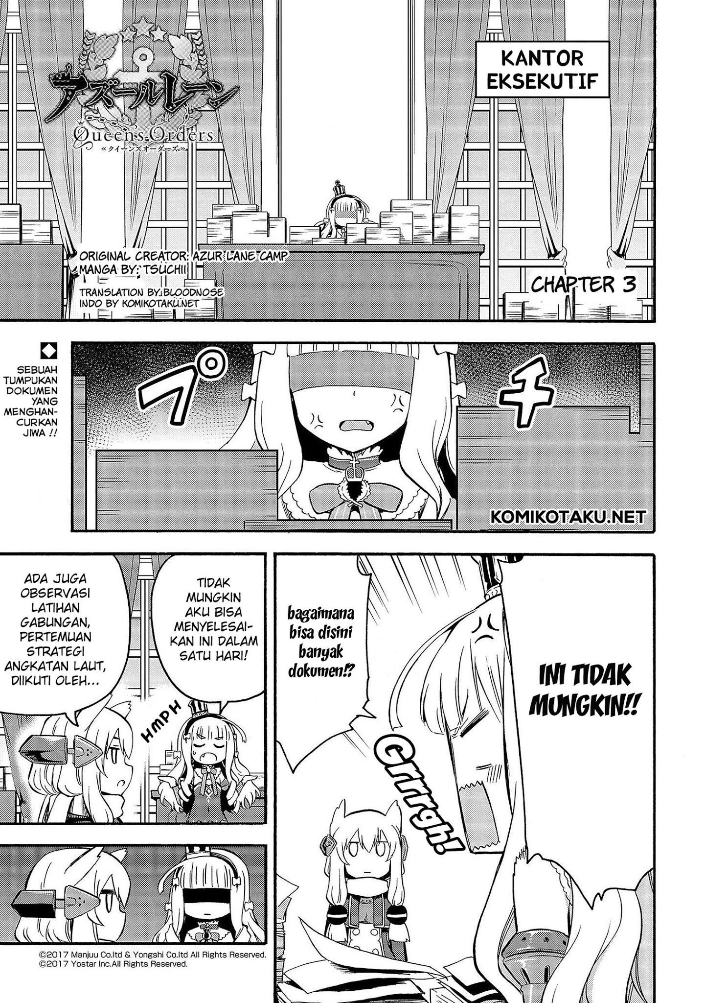 Azur Lane: Queen’s Orders Chapter 03 Gambar 1