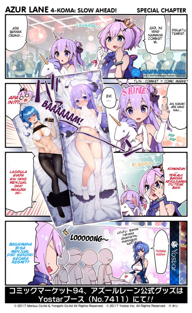 Azur Lane 4-koma: Slow Ahead Chapter 10.5-12 Gambar 2