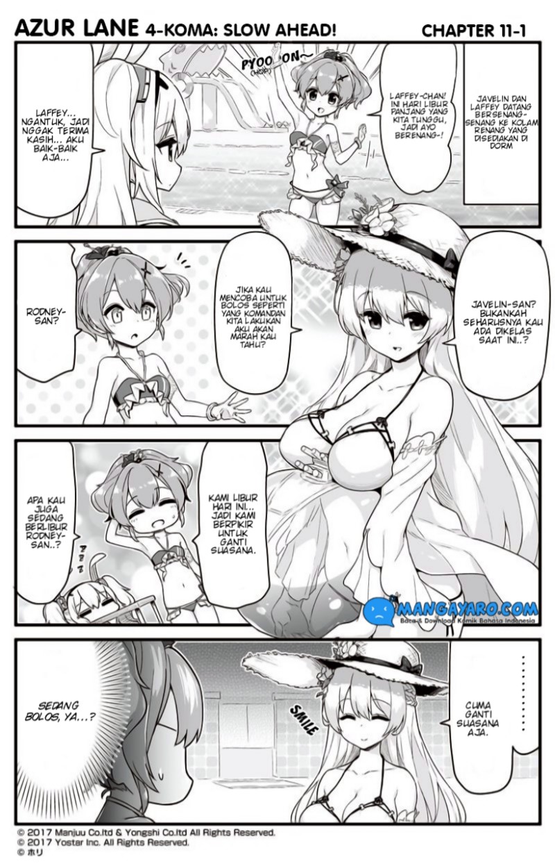 Azur Lane 4-koma: Slow Ahead Chapter 10.5-12 Gambar 3