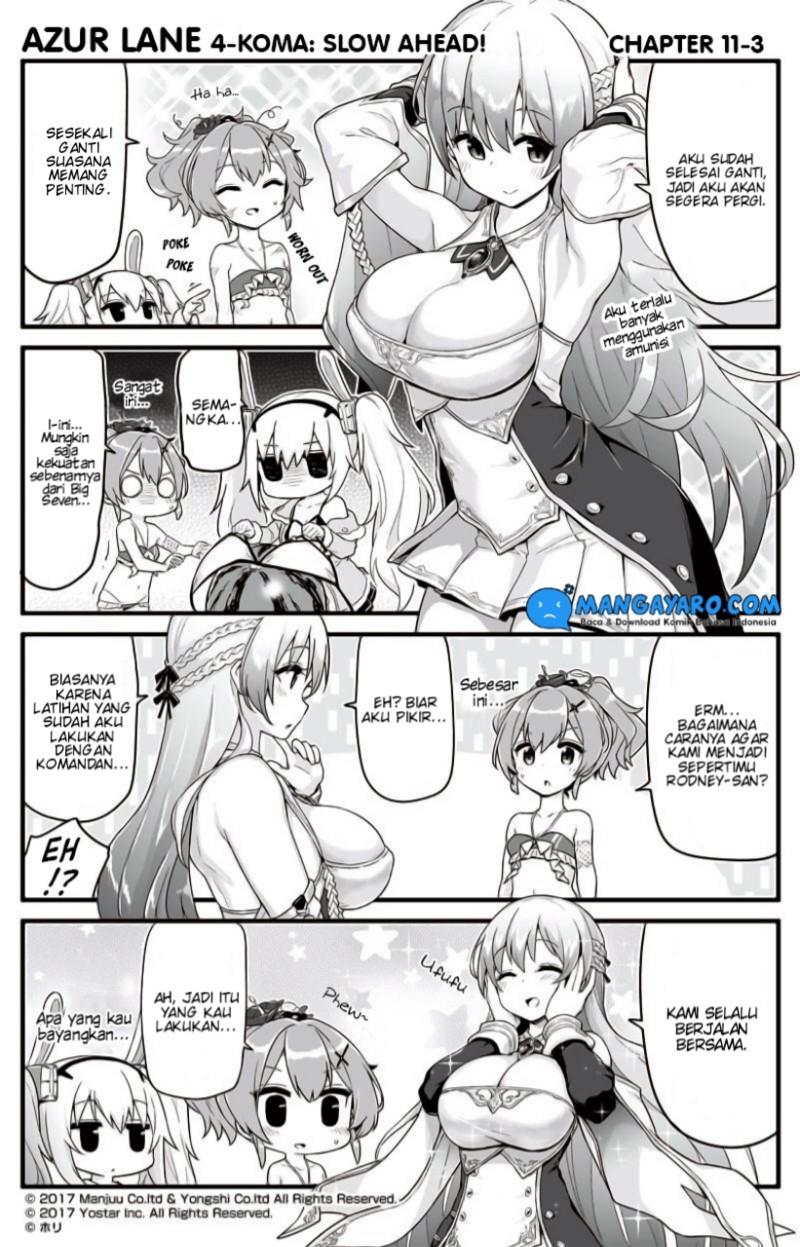 Azur Lane 4-koma: Slow Ahead Chapter 10.5-12 Gambar 5