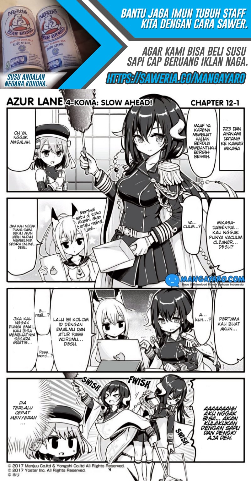 Azur Lane 4-koma: Slow Ahead Chapter 10.5-12 Gambar 6
