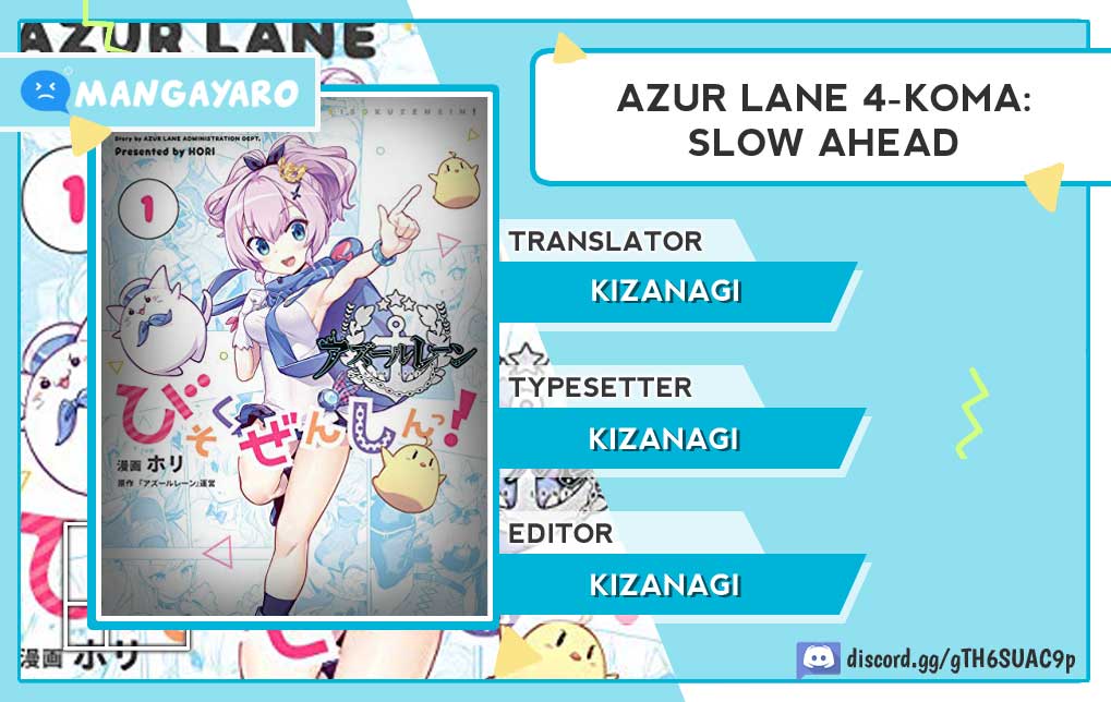 Azur Lane 4-koma: Slow Ahead Chapter 37-38 Gambar 1