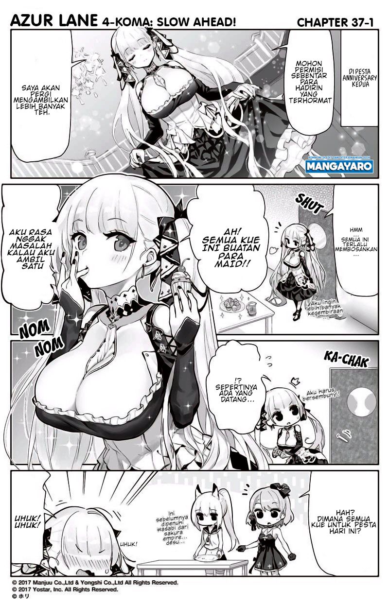 Azur Lane 4-koma: Slow Ahead Chapter 37-38 Gambar 2