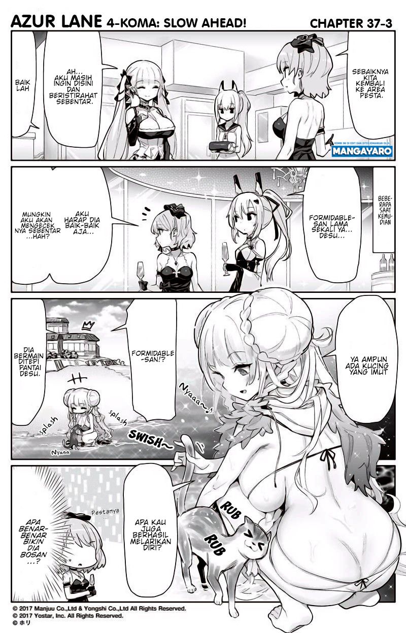 Azur Lane 4-koma: Slow Ahead Chapter 37-38 Gambar 4