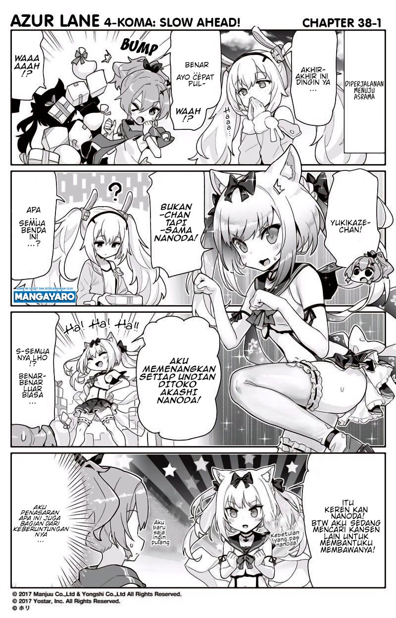 Azur Lane 4-koma: Slow Ahead Chapter 37-38 Gambar 5