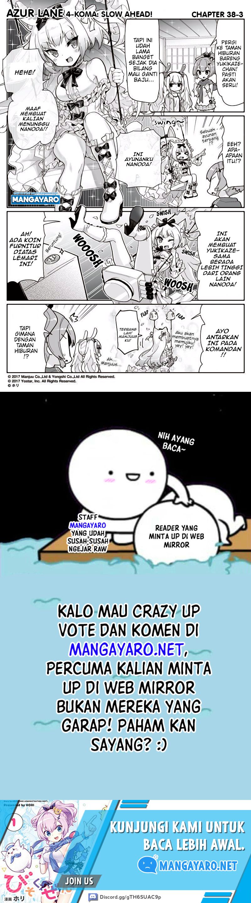 Azur Lane 4-koma: Slow Ahead Chapter 37-38 Gambar 7