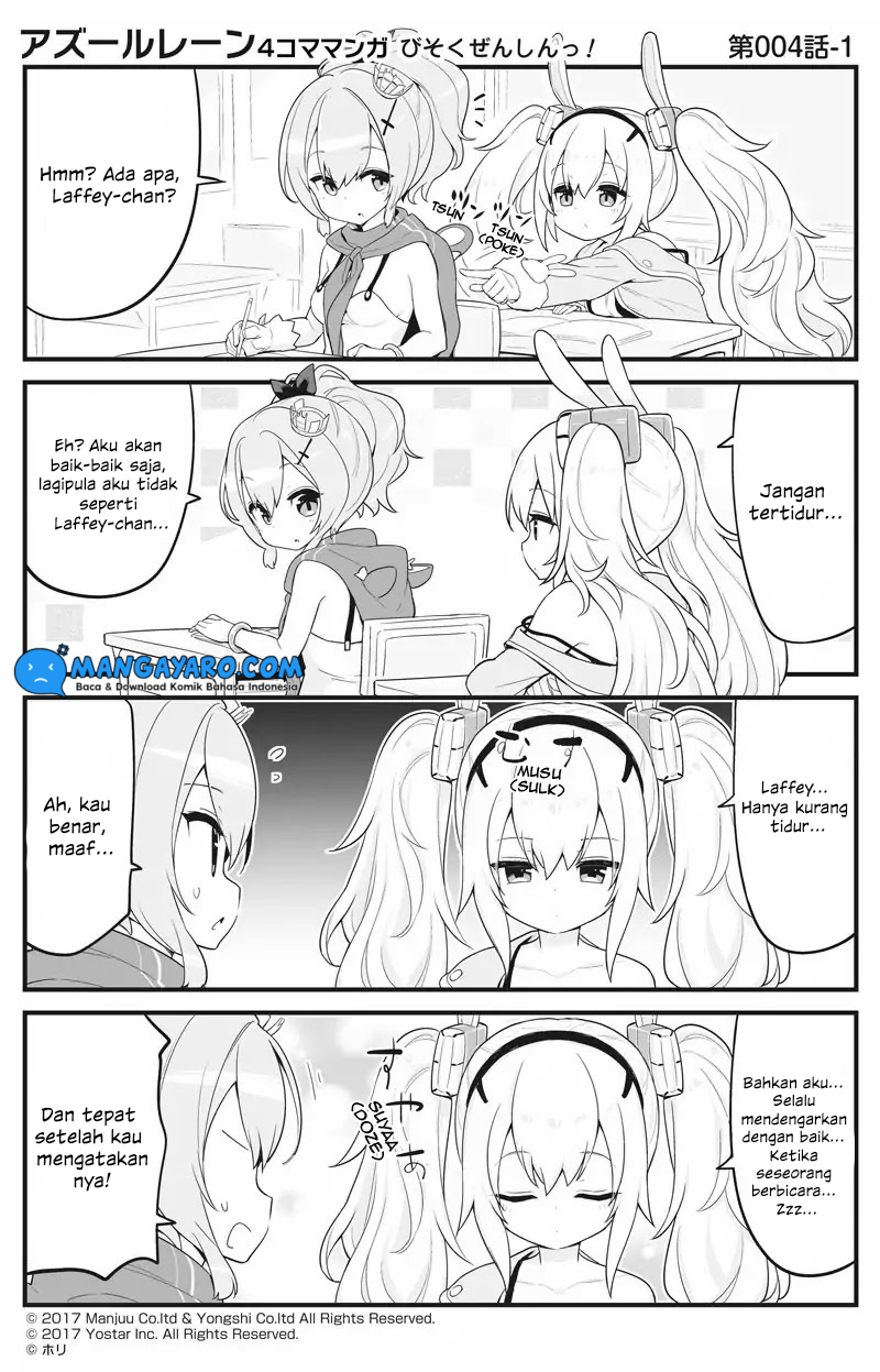 Azur Lane 4-koma: Slow Ahead Chapter 04-05 Gambar 2