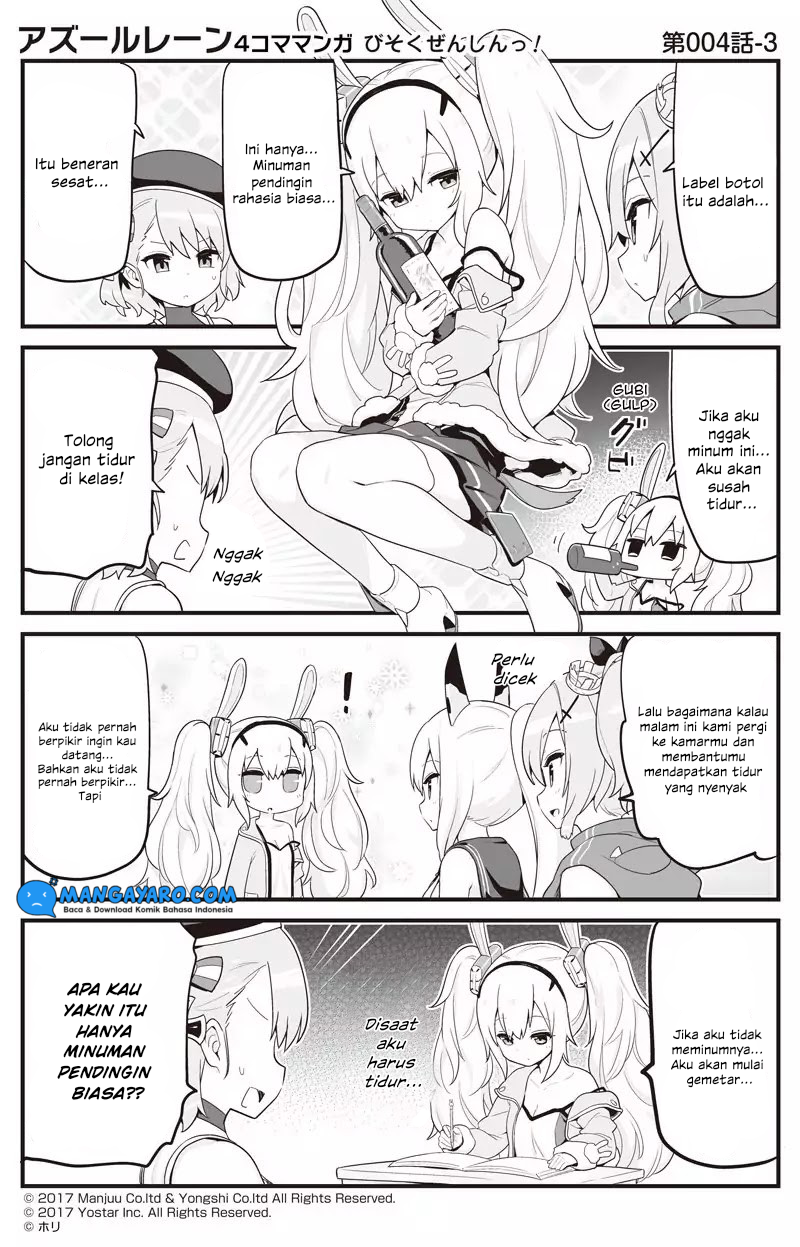 Azur Lane 4-koma: Slow Ahead Chapter 04-05 Gambar 4