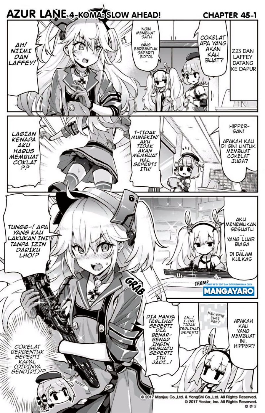 Azur Lane 4-koma: Slow Ahead Chapter 45-46 Gambar 2
