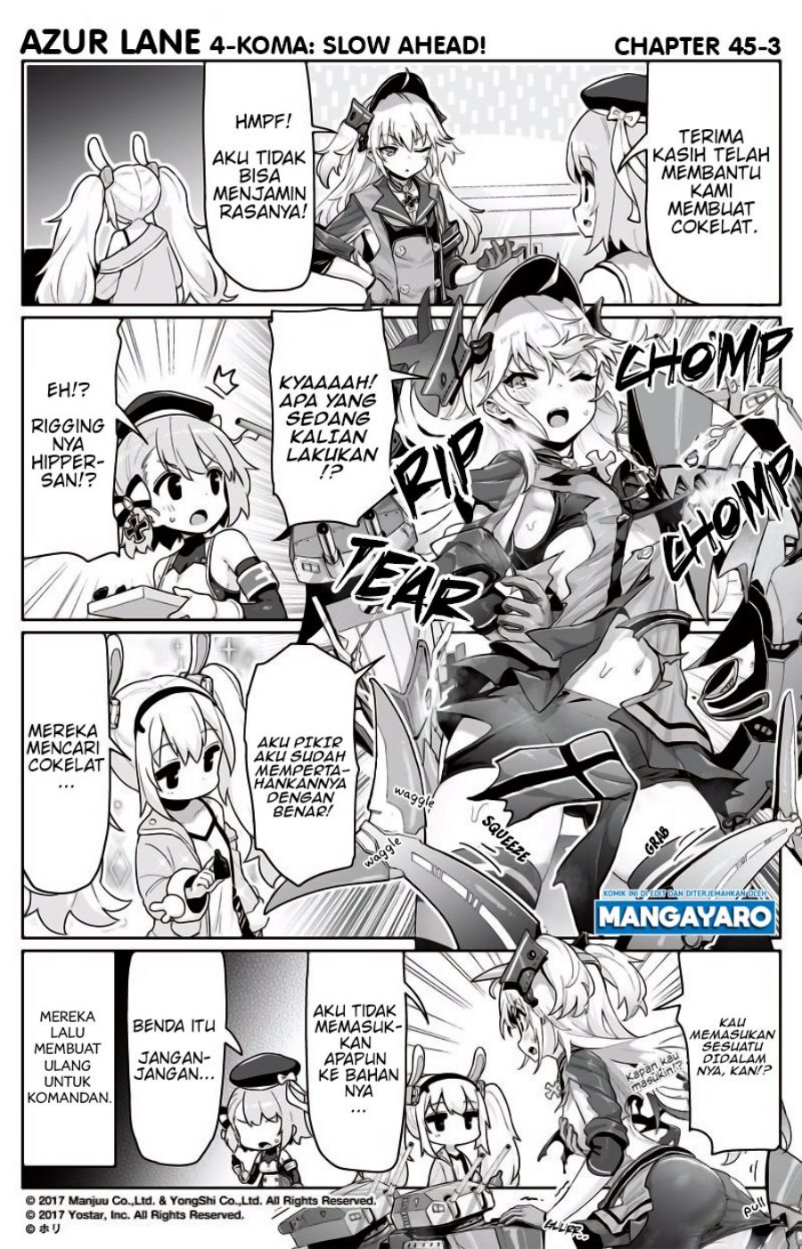 Azur Lane 4-koma: Slow Ahead Chapter 45-46 Gambar 4