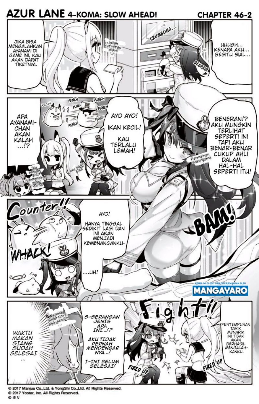 Azur Lane 4-koma: Slow Ahead Chapter 45-46 Gambar 6
