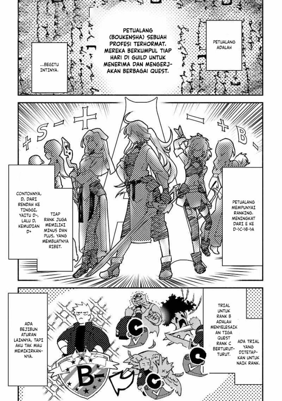 B-Rank Adventurer With an Evil Look Becomes a Daddy to the Protagonist and His Childhood Friends (Akuninzura shita B-kyuu Boukensha) Chapter 01 Gambar 8