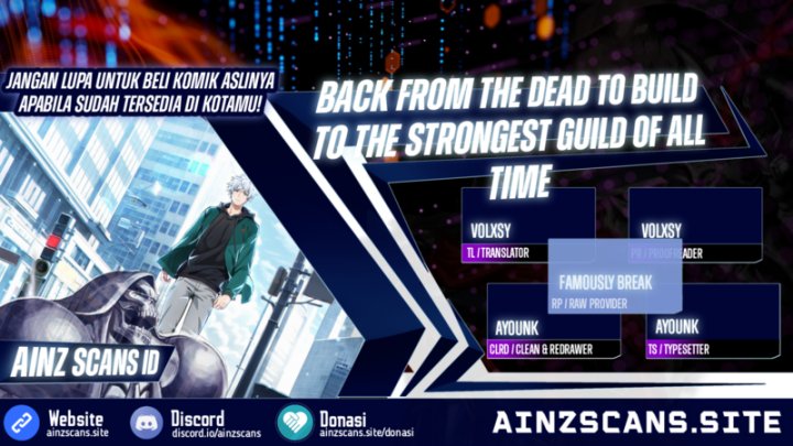 Back From The Dead To Build To The Strongest Guild Of All Time Chapter 01 Gambar 1
