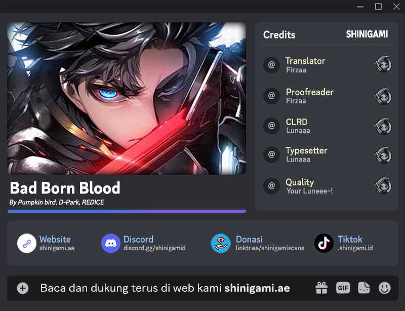 Bad Born Blood Chapter 09 Gambar 1