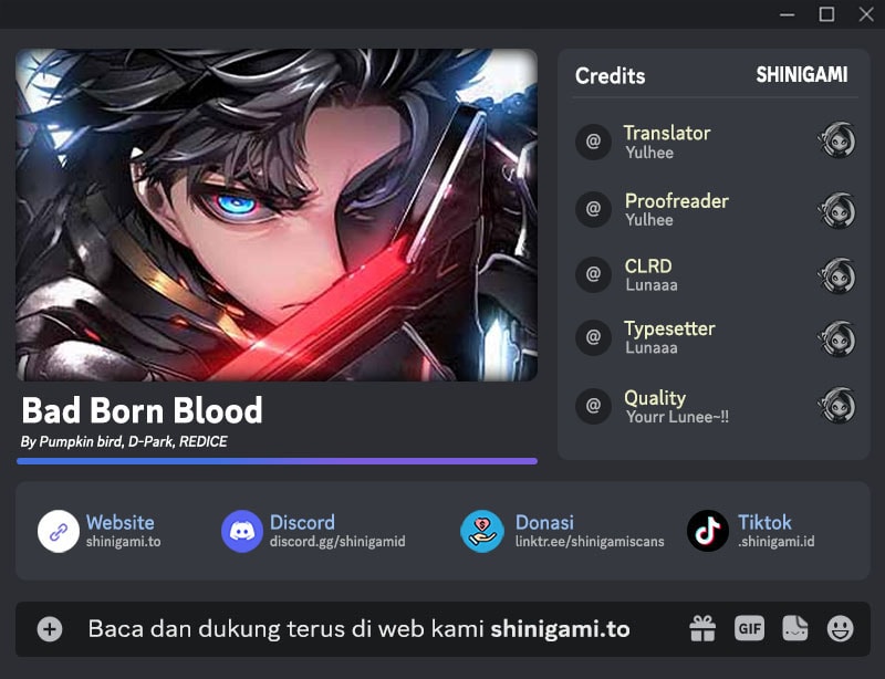 Bad Born Blood Chapter 44 Gambar 1