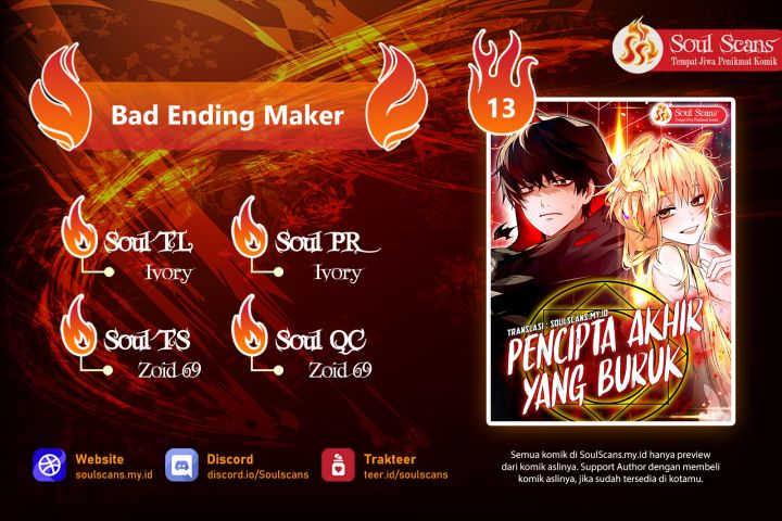 Bad Ending Maker Chapter 13 Gambar 1