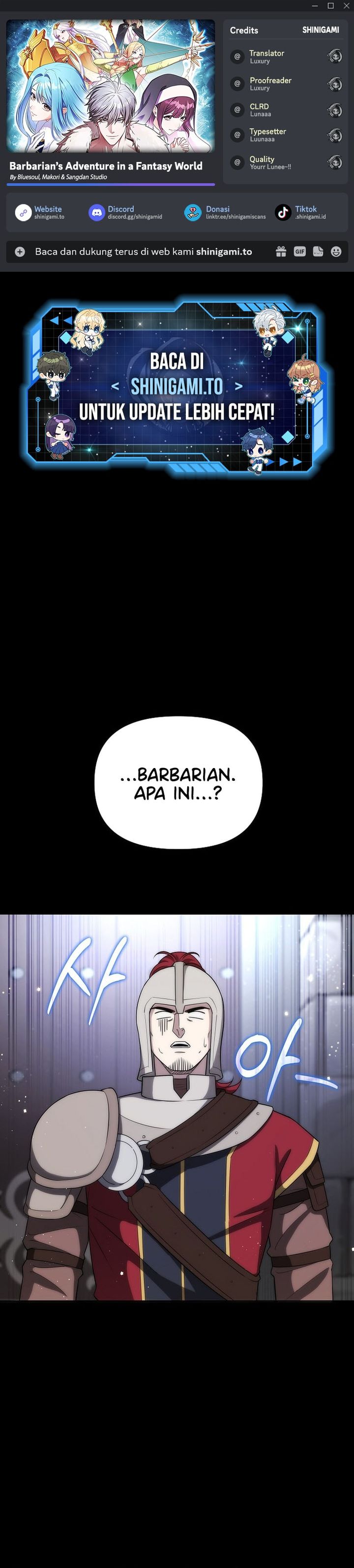 Barbarian’s Adventure In A Fantasy World Chapter 19 Gambar 1