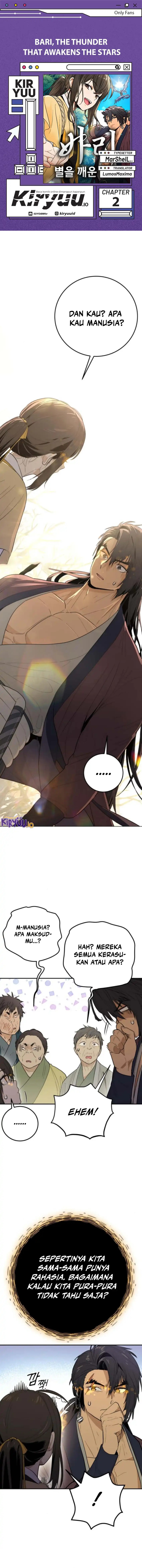 Bari The Thunder That Awakens the Stars Chapter 02 Gambar 1