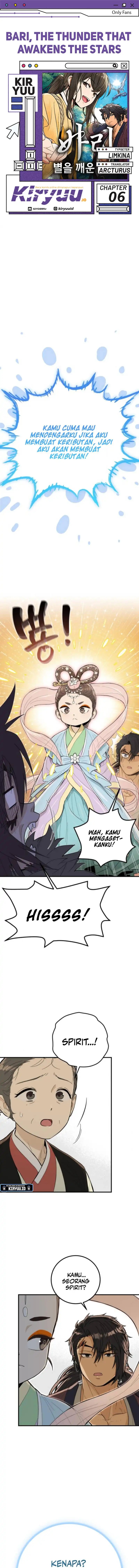 Bari The Thunder That Awakens the Stars Chapter 06 Gambar 1