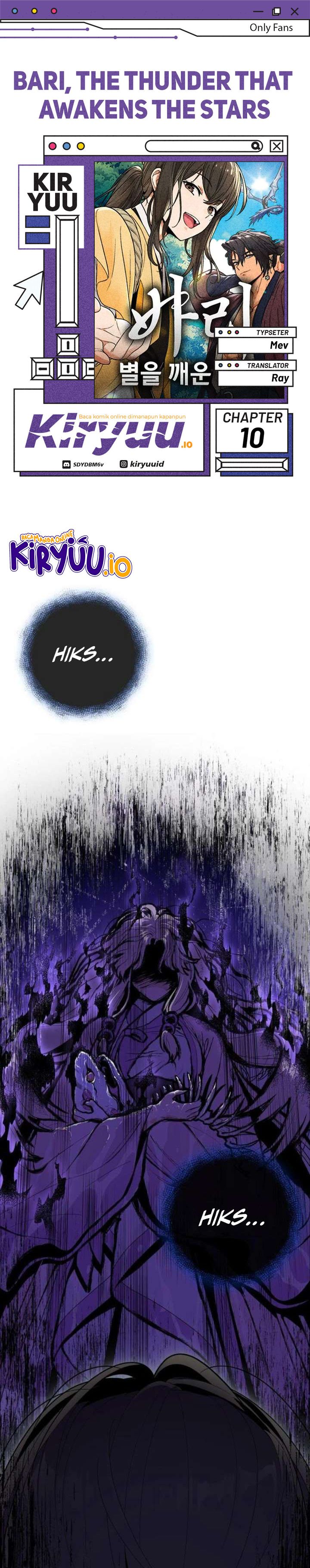 Bari The Thunder That Awakens the Stars Chapter 10 Gambar 1