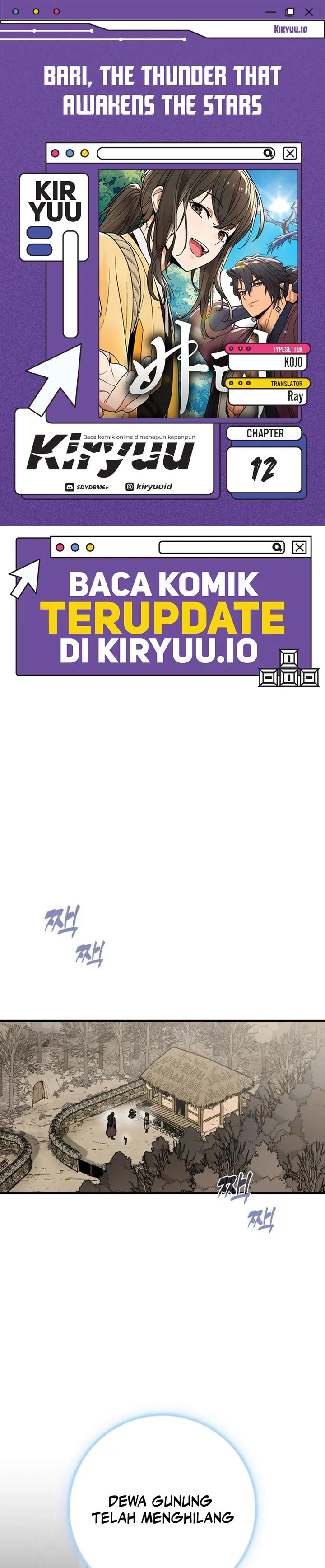 Bari The Thunder That Awakens the Stars Chapter 12 Gambar 1