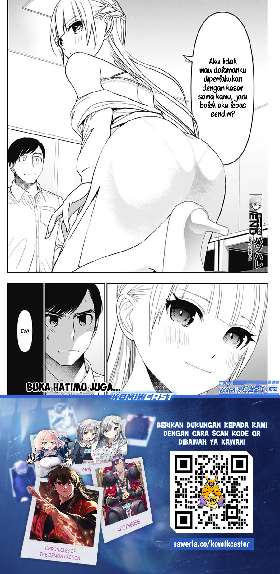Batsu Hare Chapter 112 Gambar 13