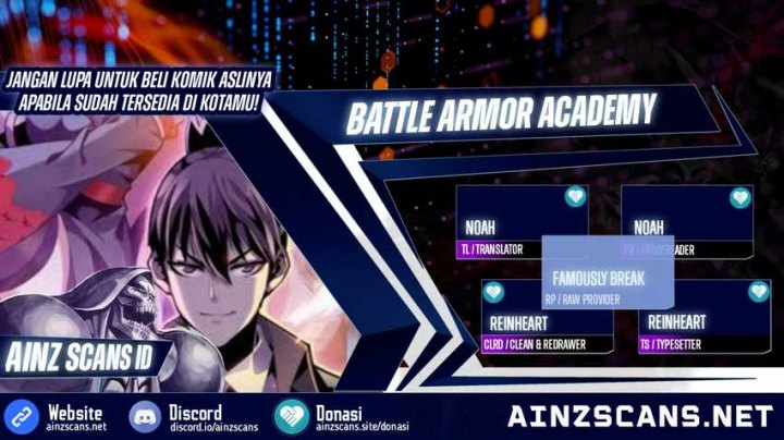 Battle Armor Academy Chapter 01 Gambar 1