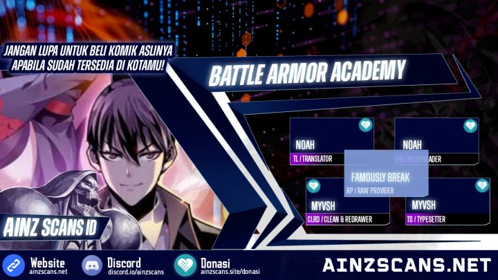 Battle Armor Academy Chapter 03 Gambar 1