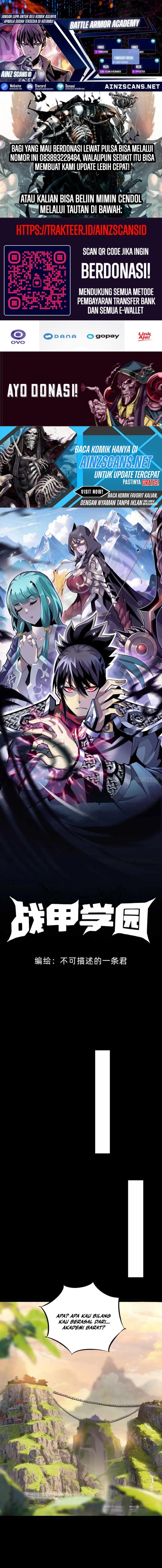 Battle Armor Academy Chapter 18 Gambar 1