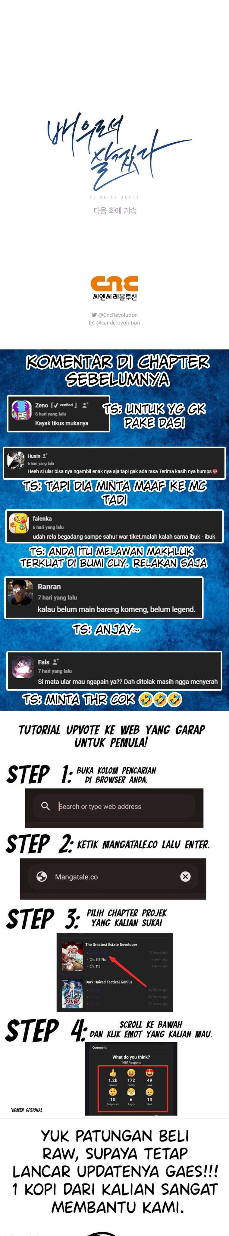 Be the Actor Chapter 77 Gambar 38