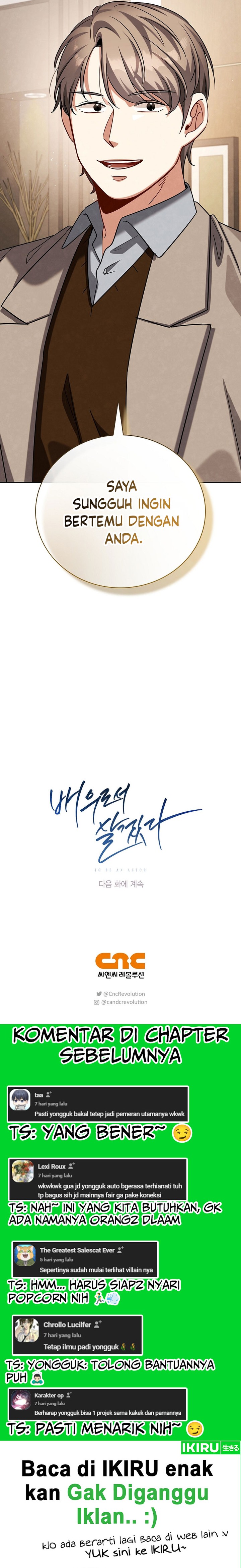 Be the Actor Chapter 110 Fix Gambar 33